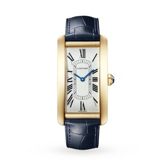 Zegarek Cartier Tank Américaine Duży model Automatyczny mechanizm Żółte złoto WGTA0300