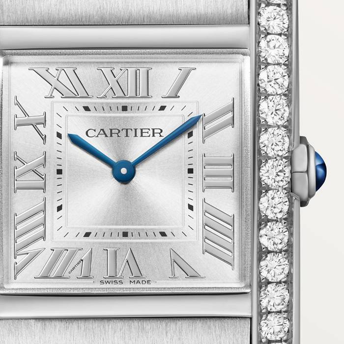 Zegarek Cartier Tank Francaise Średni model Mechanizm kwarcowy Stalowa koperta W4TA0028 - obrazek 3