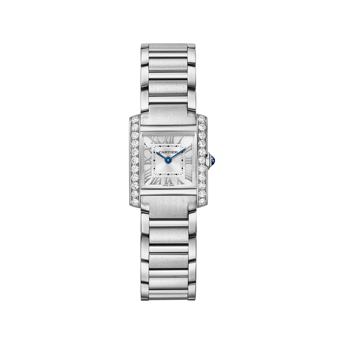 Zegarek Cartier Tank Francaise mały model z mechanizmem kwarcowym W4TA0020