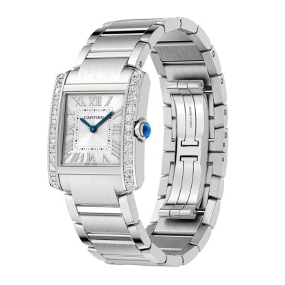 Zegarek Cartier Tank Francaise średni model z mechanizmem kwarcowym W4TA0021 - obrazek 2