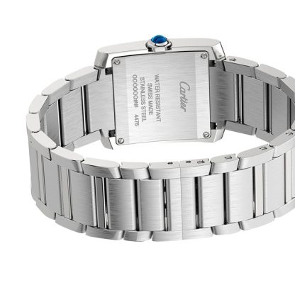 Zegarek Cartier Tank Francaise średni model z mechanizmem kwarcowym W4TA0021 - obrazek 3