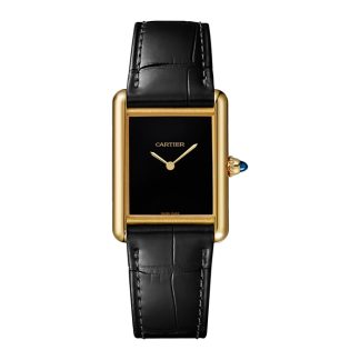 Zegarek Cartier Tank Louis Cartier Duży model Mechaniczny mechanizm z ręcznie nakręcaną kopertą z żółtego złota WGTA0091
