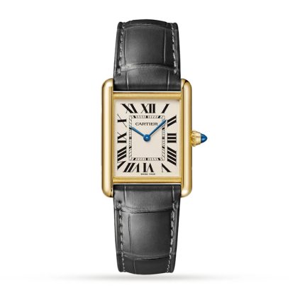 Zegarek Cartier Tank Louis Cartier Duży model Mechanizm kwarcowy Żółte złoto WGTA0067