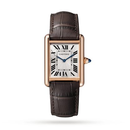 Zegarek Cartier Tank Louis Cartier Duży model produkcji Mechaniczny mechanizm z ręcznym nakręcaniem WGTA0011