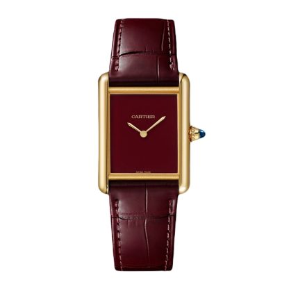 Zegarek Cartier Tank Louis Cartier duży model Mechaniczny mechanizm produkcji z ręcznym nakręcaniem WGTA0190