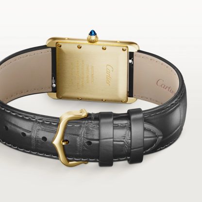 Zegarek Cartier Tank Louis Cartier duży model mechaniczny z automatycznym nakręcaniem WGTA0357 - obrazek 2