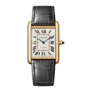 Zegarek Cartier Tank Louis Cartier duży model mechaniczny z automatycznym nakręcaniem WGTA0357