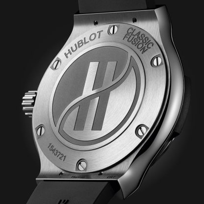 Zegarek Hublot Classic Fusion Titanium 33 mm Czarny 581.NX.1470.RX - obrazek 5