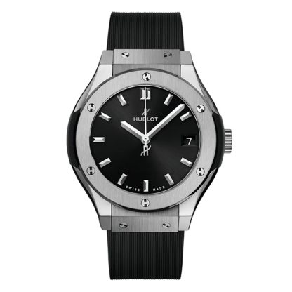 Zegarek Hublot Classic Fusion Titanium 33 mm Czarny 581.NX.1470.RX
