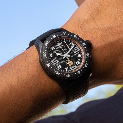 Zegarek męski Breitling Endurance Pro X Iron Man Finisher 44 mm czarny X823101B1B1S1 - obrazek 5