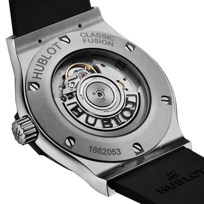 Zegarek męski Hublot Classic Fusion Original Titanium 42 mm 542.NX.1270.RX.MDM - obrazek 4