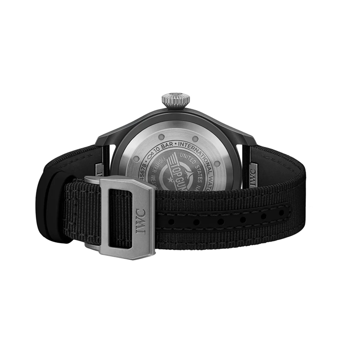 Zegarek męski IWC Big Pilot Top Gun 43 mm Czarny IW329801 - obrazek 4