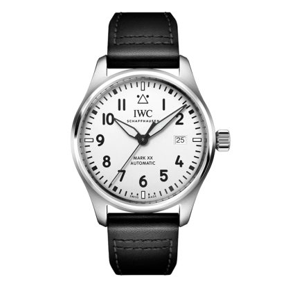 Zegarek męski IWC Pilot Mark XX 40 mm biały IW328207