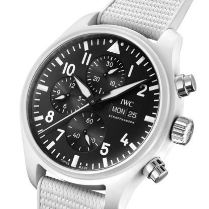 Zegarek męski IWC Pilot's Chronograph Top Gun Edition Lake Tahoe 44,5 mm Czarny IW389105 - obrazek 2