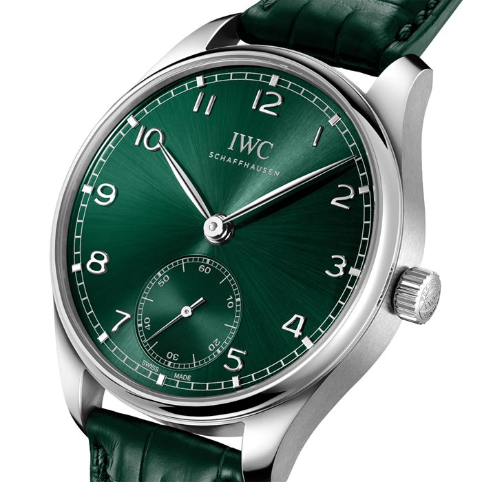 Zegarek męski IWC Portugieser Automatic 40 mm Zielony IW358310 - obrazek 3