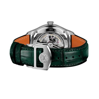 Zegarek męski IWC Portugieser Automatic 42 mm Zielony IW344207 - obrazek 4