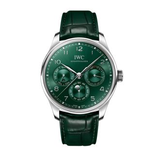 Zegarek męski IWC Portugieser Automatic 42 mm Zielony IW344207