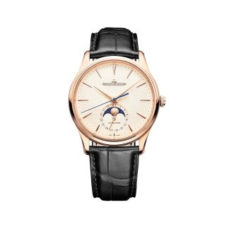 Zegarek męski Jaeger-LeCoultre Master Ultra Thin Moon 39 mm kremowy Q1362511