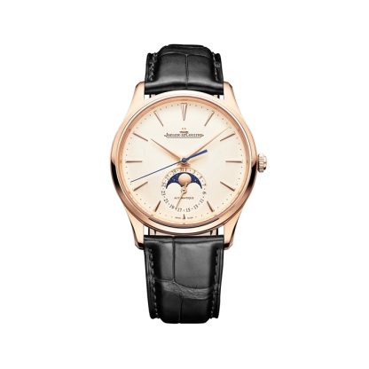 Zegarek męski Jaeger-LeCoultre Master Ultra Thin Moon 39 mm kremowy Q1362511