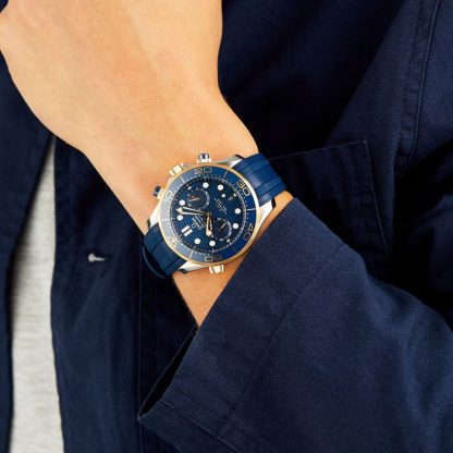 Zegarek męski Omega Seamaster Diver Co-Axial Chronograph 44 mm O21022445103001 - obrazek 3