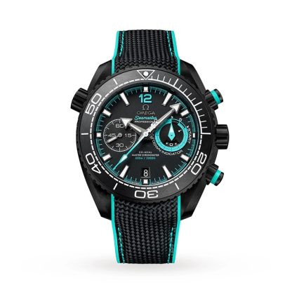 Zegarek męski Omega Seamaster Planet Ocean 600m Co-Axial Master Chronometer Chronograph 45,5 mm ETNZ Deep Black O21592465101003