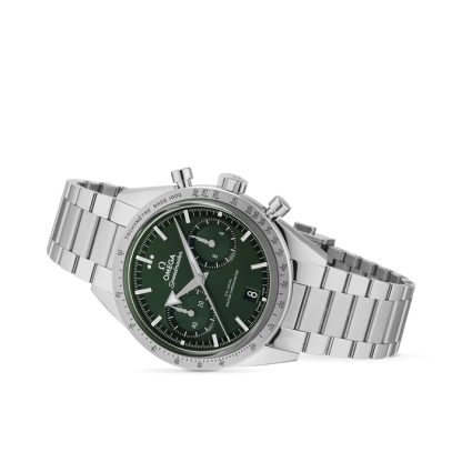 Zegarek męski Omega Speedmaster 57 Co-Axial Master Chronometer Chronograph 40,5 mm Zielony O33210415110001 - obrazek 3