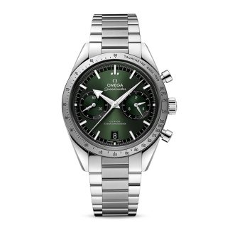 Zegarek męski Omega Speedmaster 57 Co-Axial Master Chronometer Chronograph 40,5 mm Zielony O33210415110001