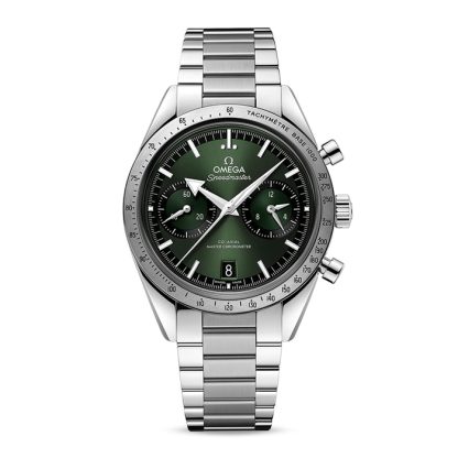 Zegarek męski Omega Speedmaster 57 Co-Axial Master Chronometer Chronograph 40,5 mm Zielony O33210415110001