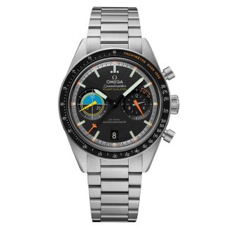 Zegarek męski Omega Speedmaster Pilot 40,85 mm Czarny O33210415101002