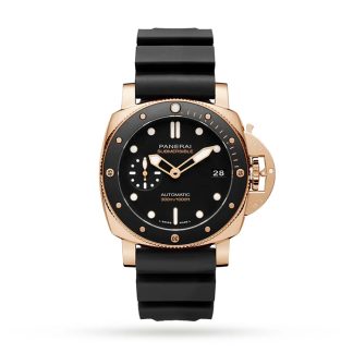 Zegarek męski Panerai Submersible Goldtech 42 mm PAM02164