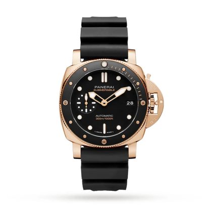 Zegarek męski Panerai Submersible Goldtech 42 mm PAM02164
