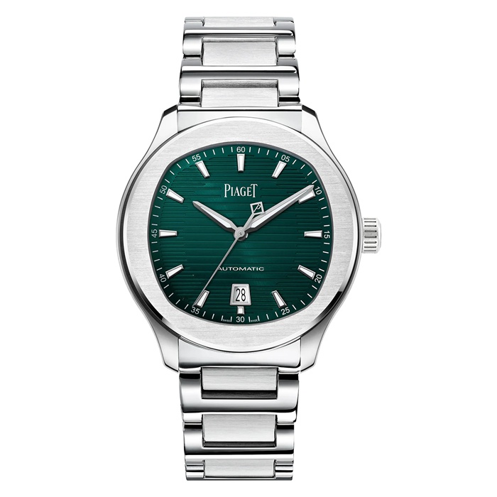 Zegarek męski Piaget Polo 42 mm Zielony G0A49022