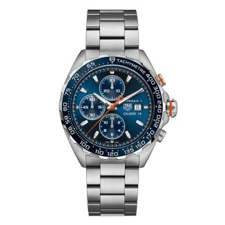 Zegarek męski TAG Heuer Formula 1 Chronograph 44 mm Niebieski CAZ201G.BA0876
