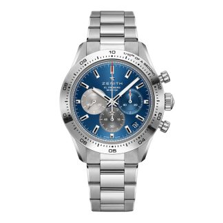 Zegarek męski Zenith Chronomaster Sport 41 mm Niebieski 03.3114.3600/51.M3100