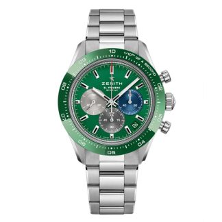 Zegarek męski Zenith Chronomaster Sport 41 mm Zielony 03.3119.3600/56.M3100