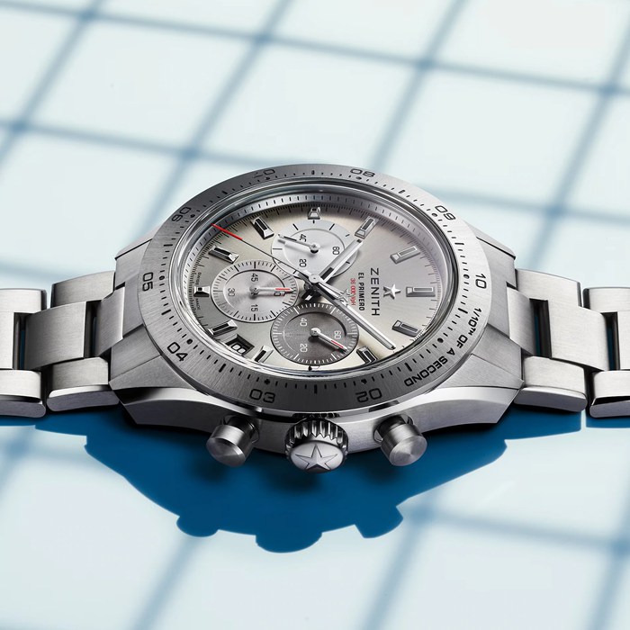 Zegarek męski Zenith Chronomaster Sport 41 mm szary 95.3100.3600/39.M3100 - obrazek 2
