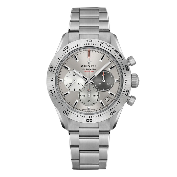 Zegarek męski Zenith Chronomaster Sport 41 mm szary 95.3100.3600/39.M3100