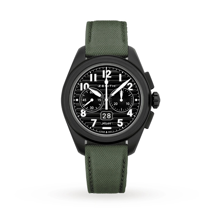 Zegarek męski Zenith Pilot Big Date Flyback 42,5 mm 49.4000.3652/21.I001 - obrazek 2