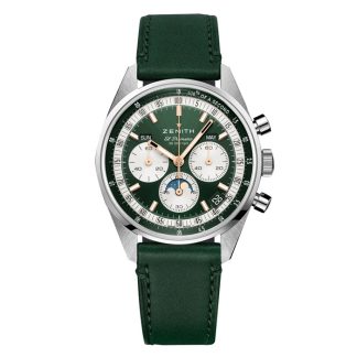 Zenith Chronomaster Original 38mm Boutique Edition Zegarek męski Zielony 03.3400.3610/40.C912