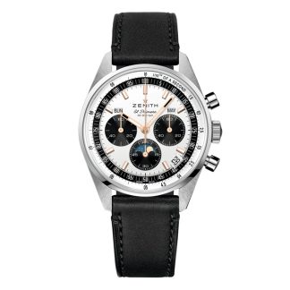 Zenith Chronomaster Original 38mm Zegarek Męski Srebrny 03.3400.3610/38.C911