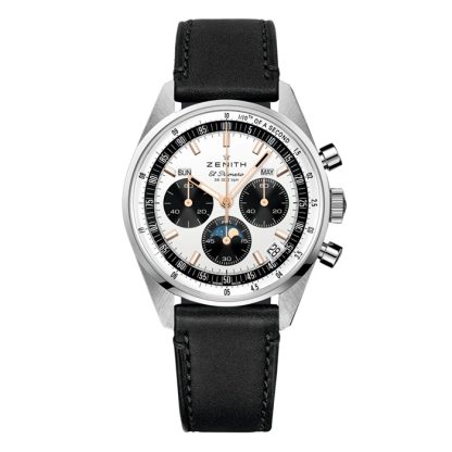 Zenith Chronomaster Original 38mm Zegarek Męski Srebrny 03.3400.3610/38.C911