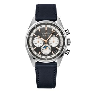 Zenith Chronomaster Original 38mm Zegarek Męski Szary 03.3400.3610/39.C910