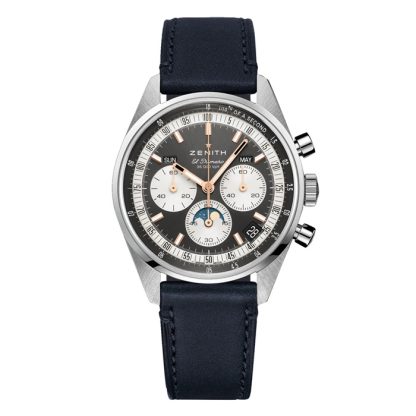 Zenith Chronomaster Original 38mm Zegarek Męski Szary 03.3400.3610/39.C910