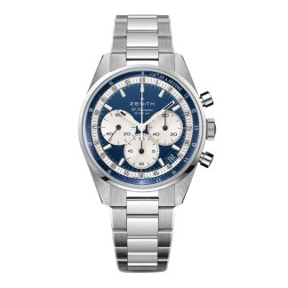 Zenith Chronomaster Original 38mm Zegarek męski Niebieski 03.3200.3600/51.M3200