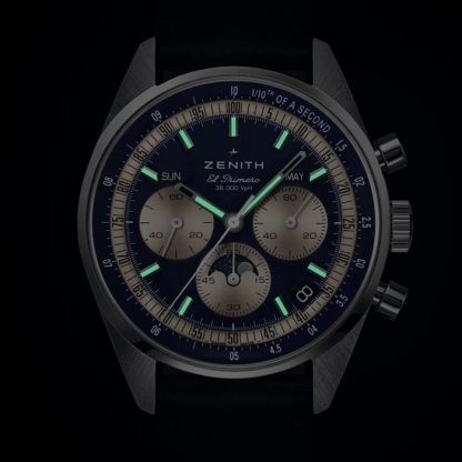 Zenith Chronomaster Original Lapis Lazuli 38mm Zegarek męski 03.3400.3610/51.C910 - obrazek 3