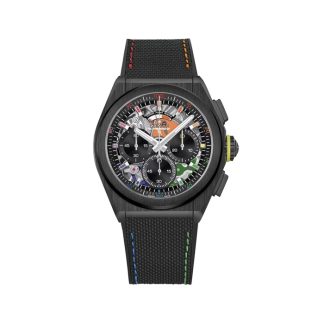 Zenith Defy 21 Chroma II Limited Edition 44mm Zegarek Męski Czarny 49.9013.9004/21.R952
