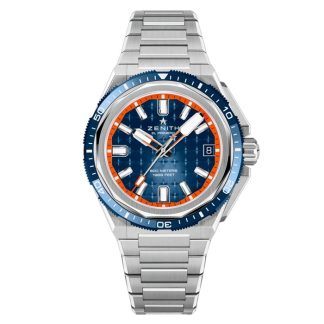 Zenith Defy Extreme Diver 42,5 mm Zegarek męski Niebieski Wymienny pasek 95.9601.3620/51.I301