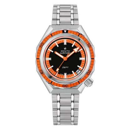 Zenith Defy Revival 37mm Zegarek męski Czarny 03.A3648.670/21.M3648