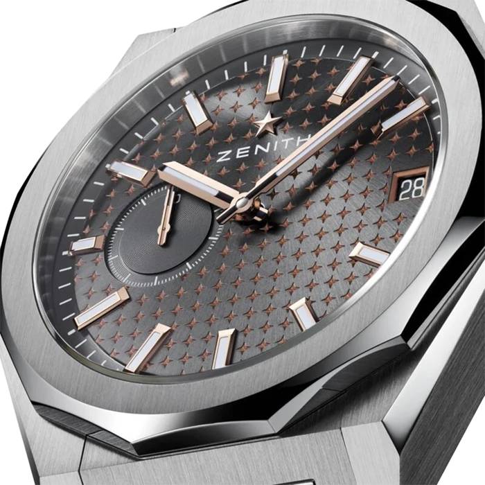 Zenith Defy Skyline Automatic 41mm Boutique Edition Zegarek męski Srebrny 03.9300.3620/02.I001 - obrazek 2