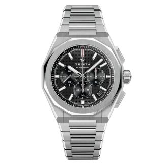 Zenith Defy Skyline Chronograph 42mm Zegarek Męski Czarny Wymienny Pasek 03.9500.3600/21.I001
